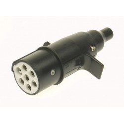 Utičnica 7-polna 24S plastična